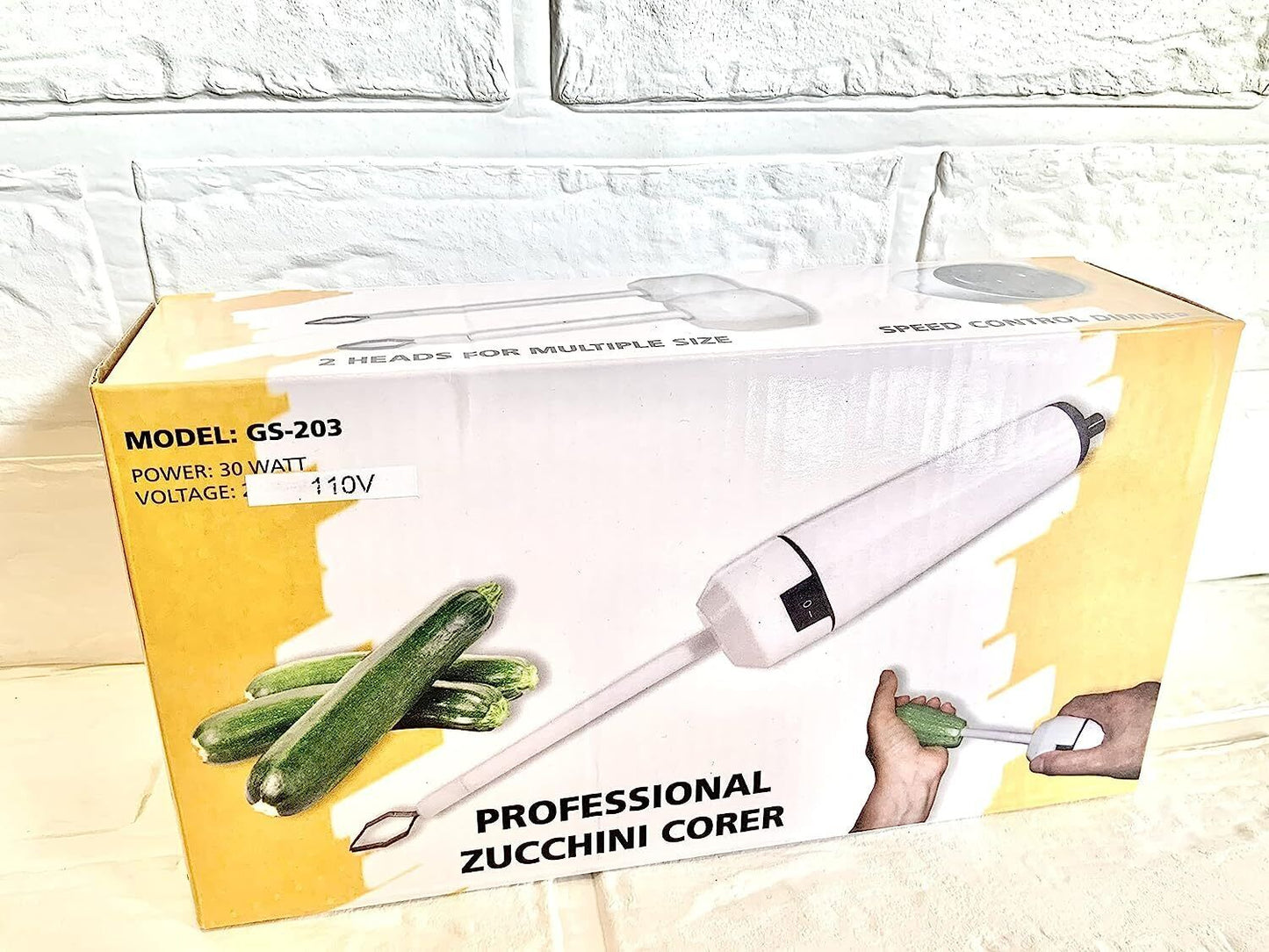 KUSA Electric 110 Volt Professional, Heavy-duty,zucchini corer, vegetable corer/dril